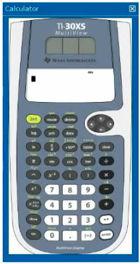 TI-30XS Calculator
